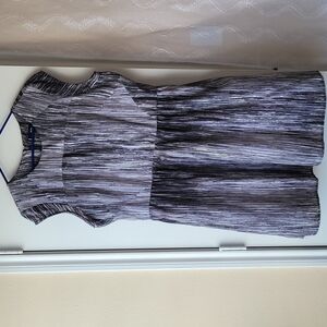 Mossimo Sleeveless Dress Plus Size  XXL Black, White & Grey